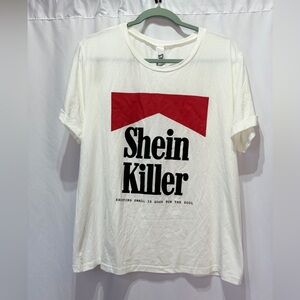 Shein killer shop small business New with tags daisy Rae Marlboro t shirt